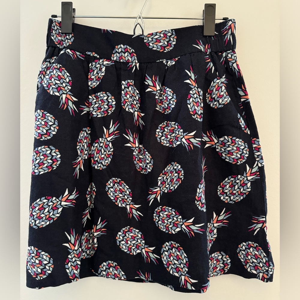 LOFT Outlet pineapple skirt, XS